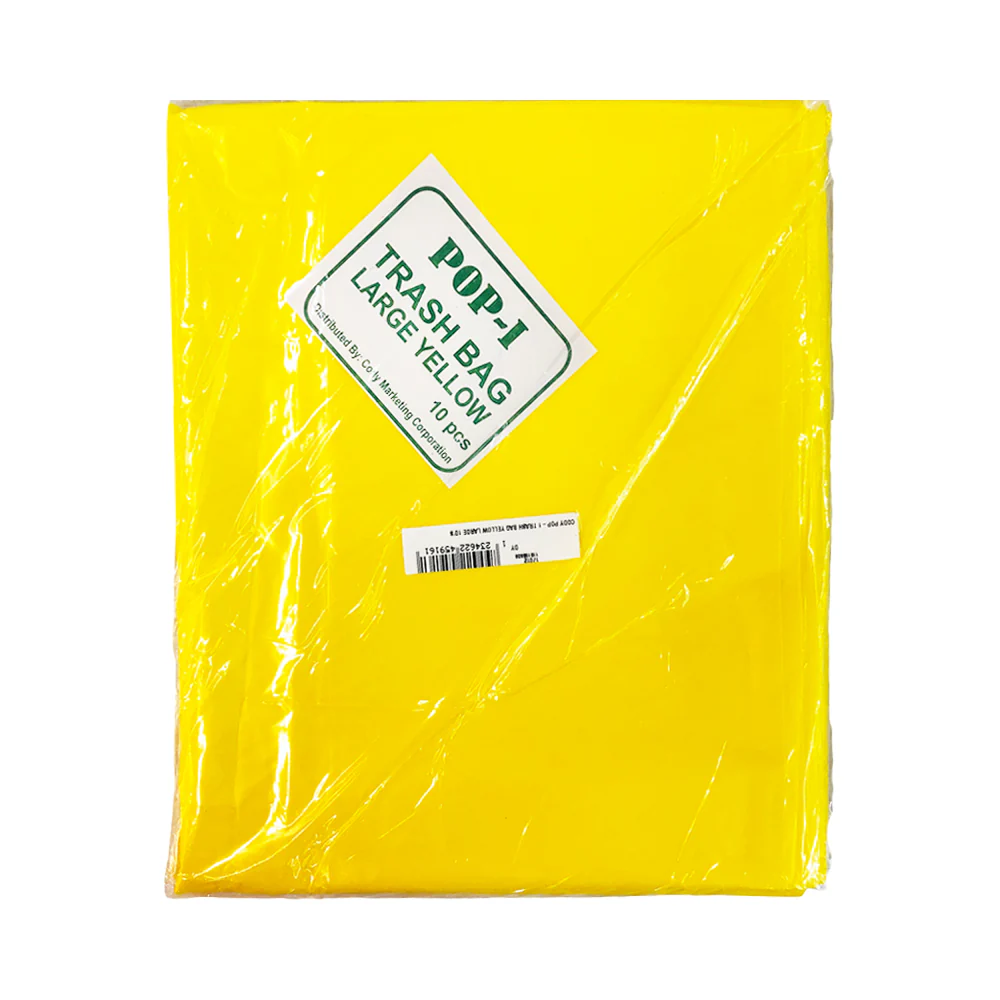 Pop-I Cody Trash Bag Yellow 10’s - Image 3