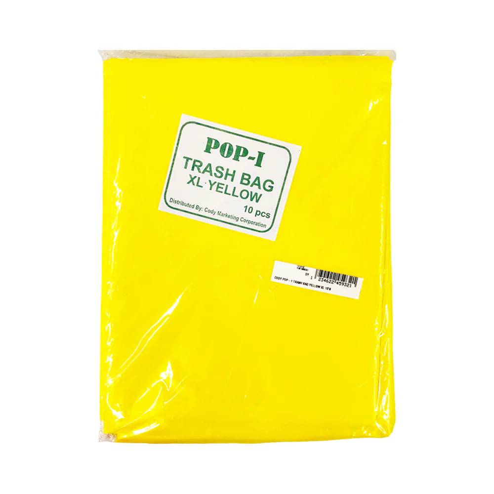 Pop-I Cody Trash Bag Yellow 10’s - Image 4