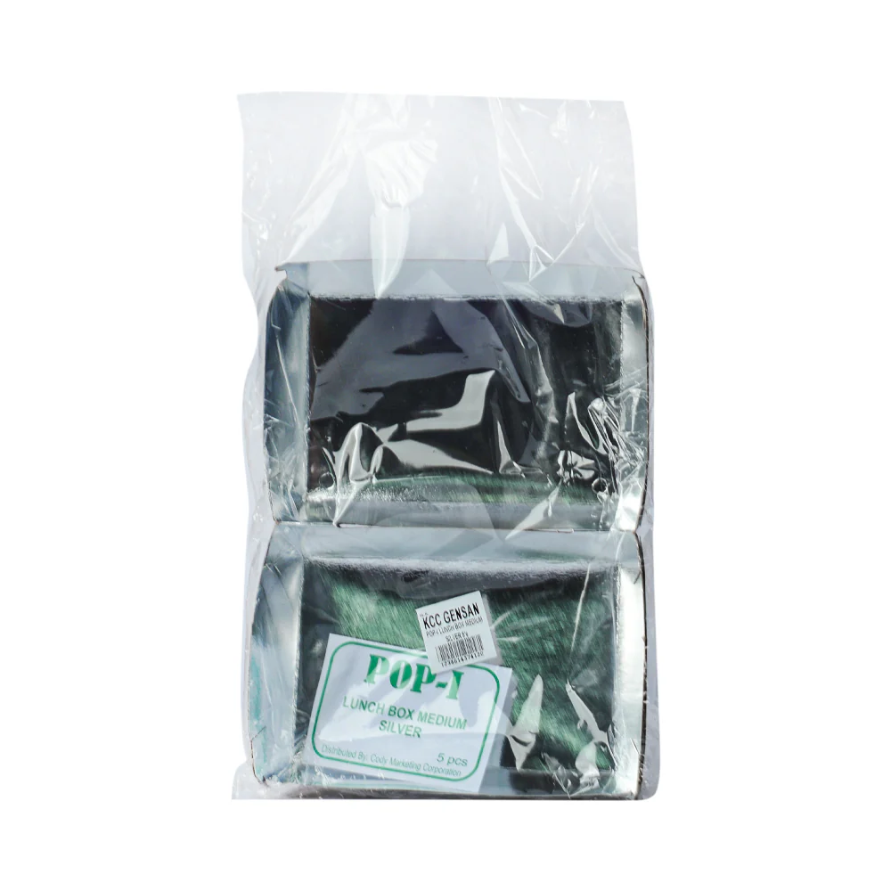 Pop I Lunch Box Silver Meduim 5's - Image 3