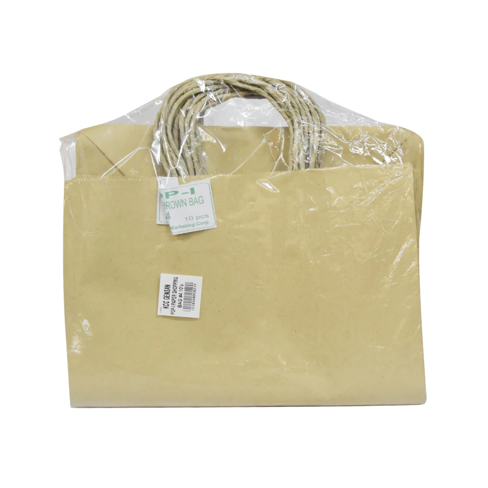 Pop I Paper Shopping Bag #4 10's