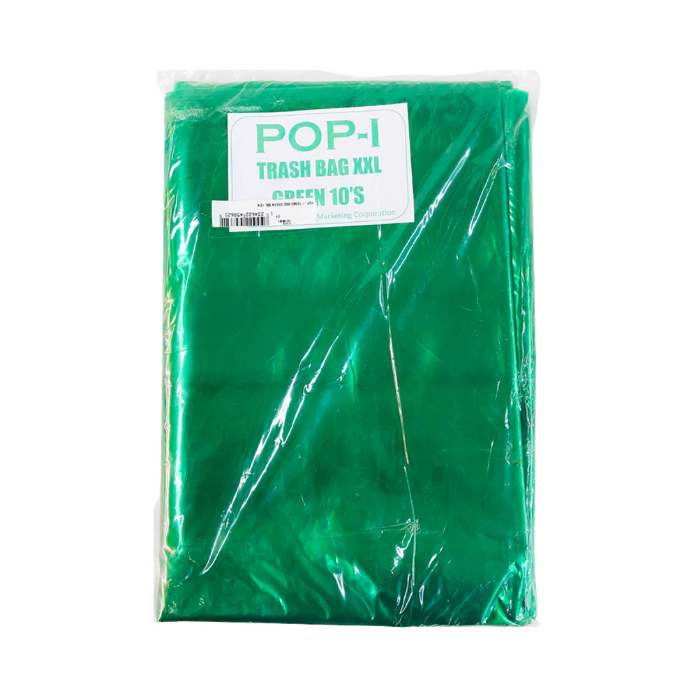 Pop-I Trash Bag Green 10’s - Image 4