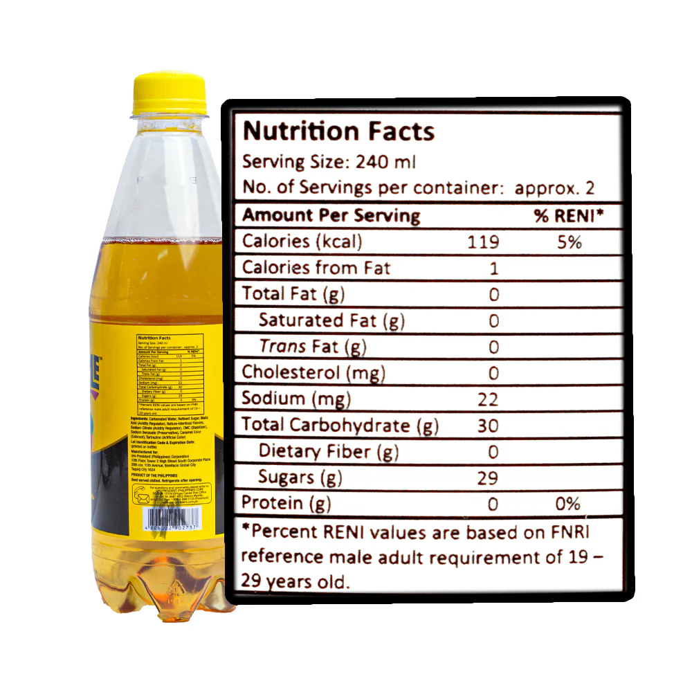 Popple Apple Flavored Soda 500ml - Image 2