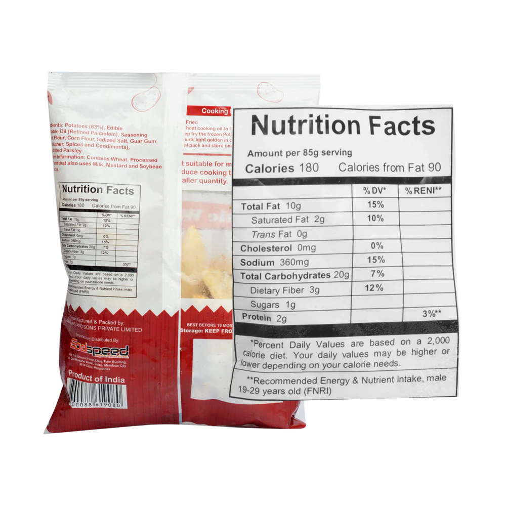 Potato Kingdom Classic Wedges 500g - Image 2