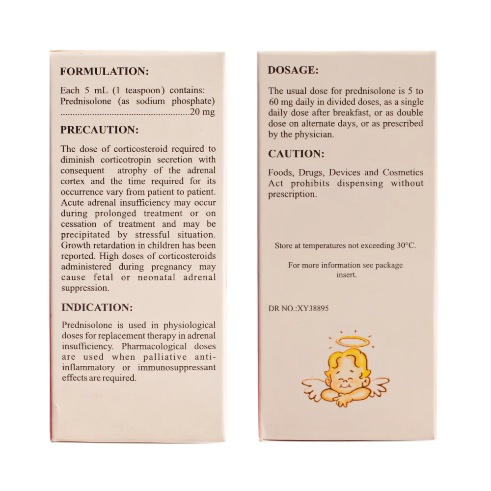 Pred 20 Prednisolone 20mg Syrup 60ml - Image 3