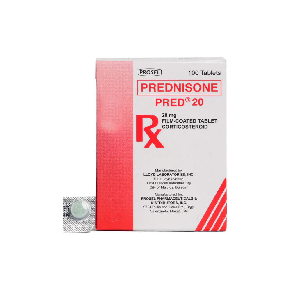 Prednisone 20mg Film-Coated Tablet 1's - Image 2
