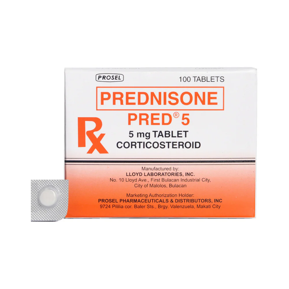 Prednisone 5mg Film-Coated Tablet 1's - Image 2