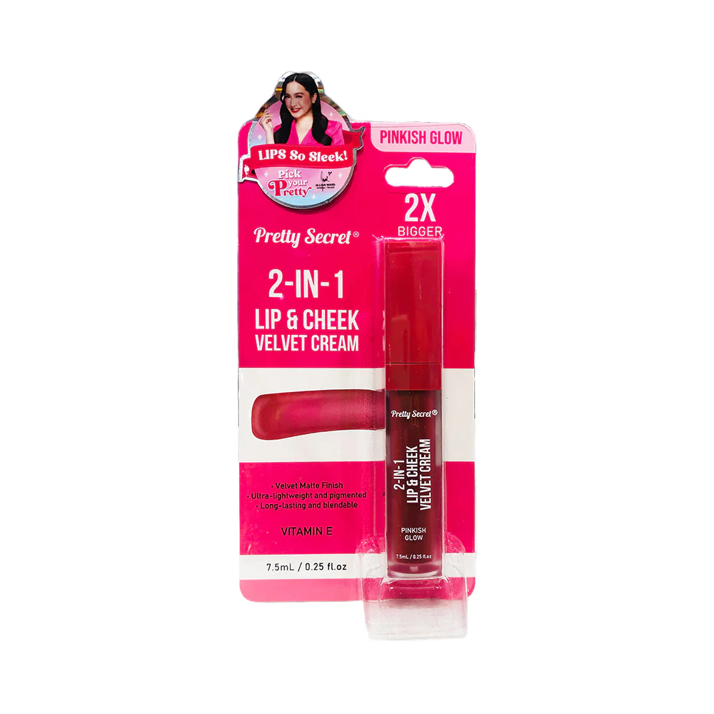 Pretty Secret 2in1 Lip And Cheek Velvet Cream 7.5ml - Image 2