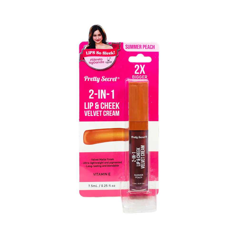 Pretty Secret 2in1 Lip And Cheek Velvet Cream 7.5ml - Image 5
