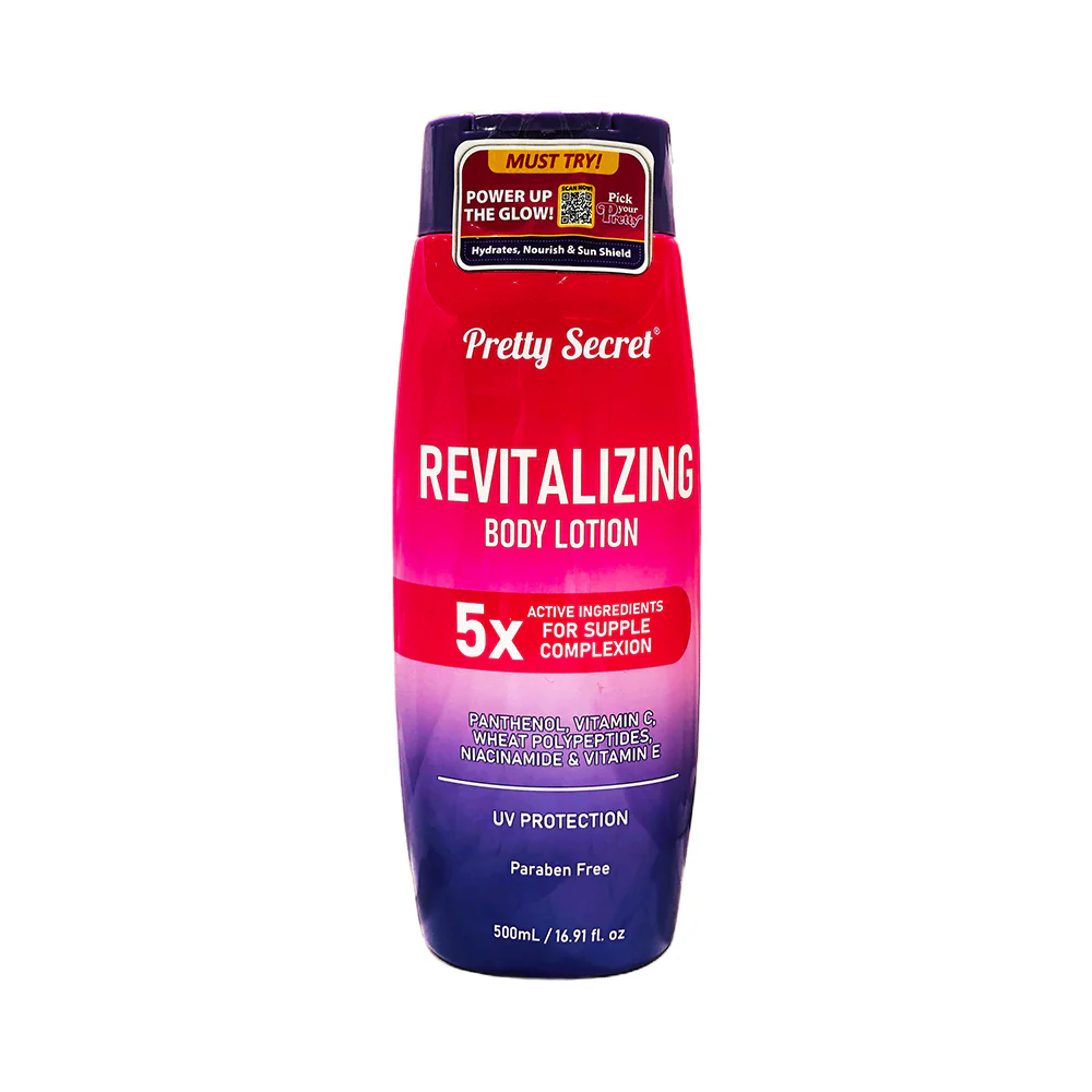 Pretty Secret Revitalizing Body Lotion 500ml - Image 2
