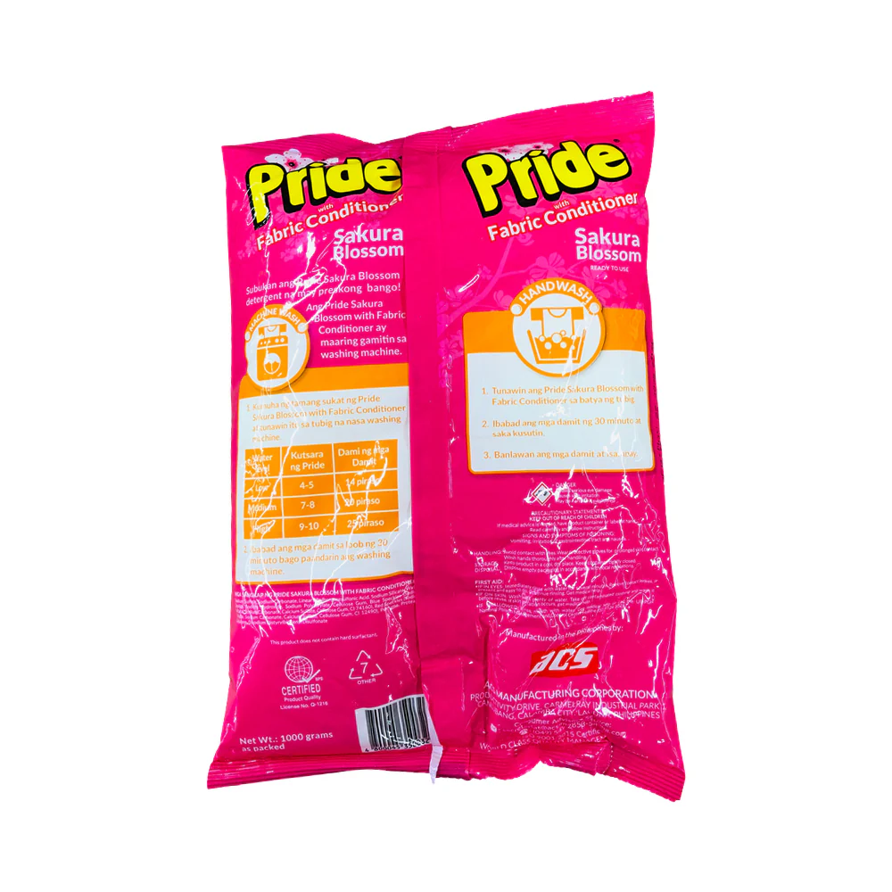 Pride Powder with Fabric Conditioner 1000g - Image 2