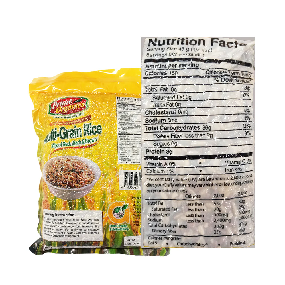 Prime Organics Multi-Grain Mix Rice 2kg - Image 2