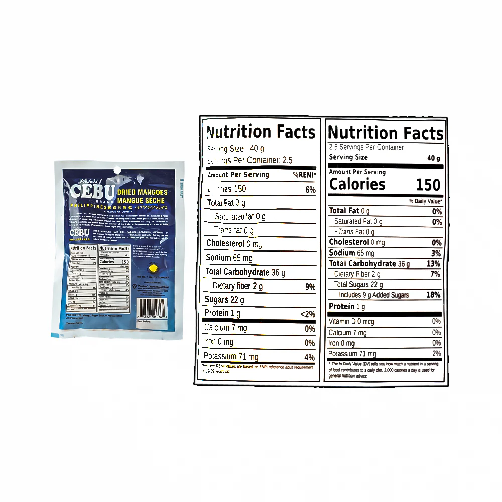 Profood Cebu Dried Fruit Mango Chips 100g - Image 3