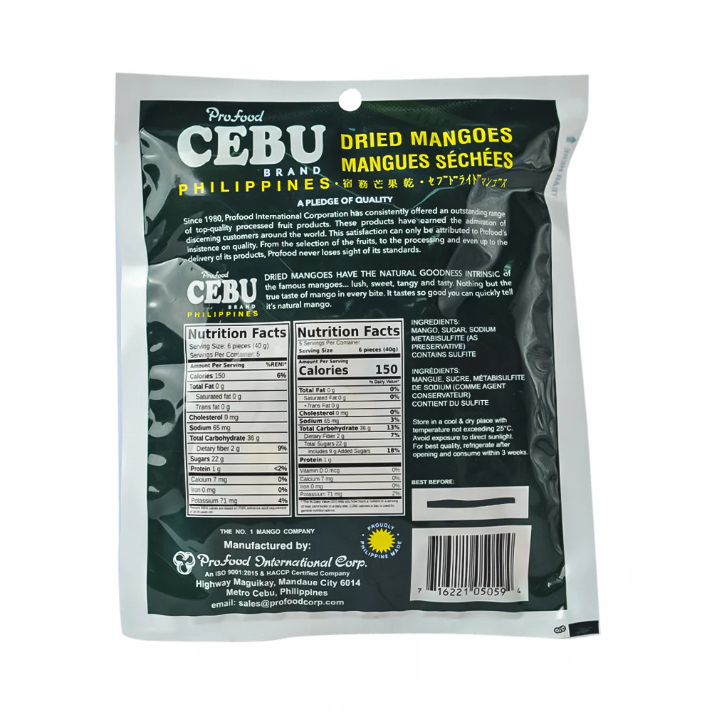 Profood Cebu Dried Fruit Mango Sliced 200g - Image 2
