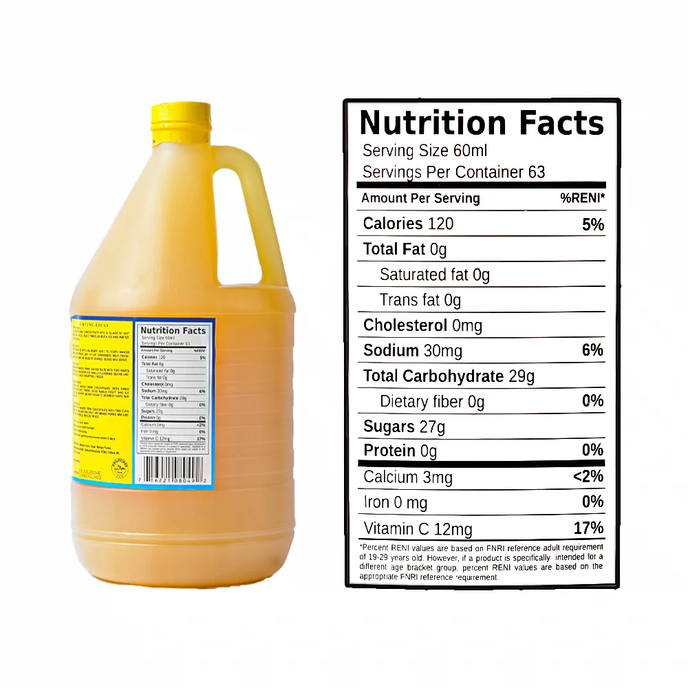 Profood Juice Drink Concentrate Mango 1gal - Image 3
