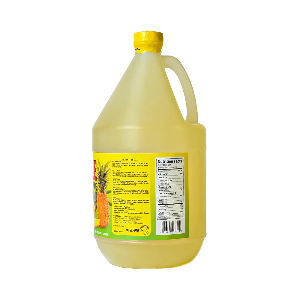 Profood Juice Drink Concentrate Pineapple 1gal - Image 2