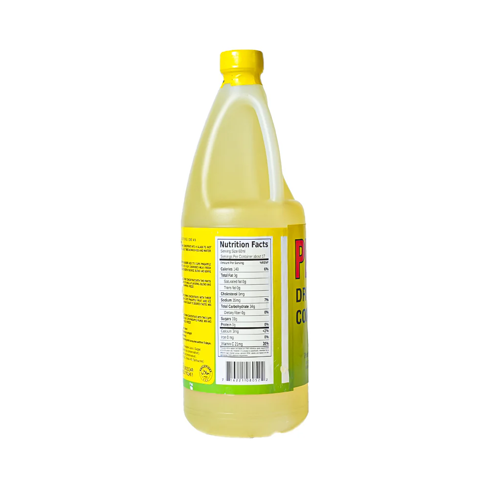 Profood Juice Drink Concentrate Pineapple 1L - Image 2