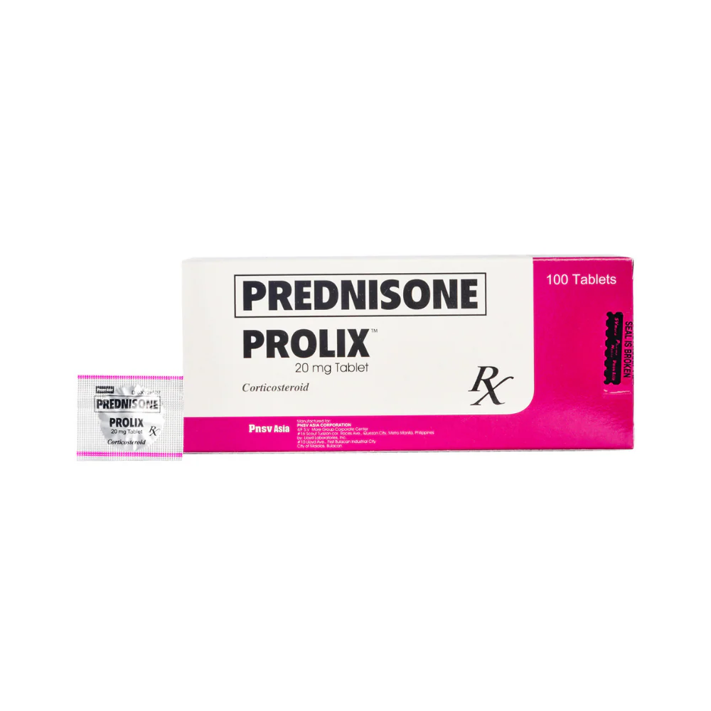 Prolix Prednisone 20mg Tablet 1's - Image 2