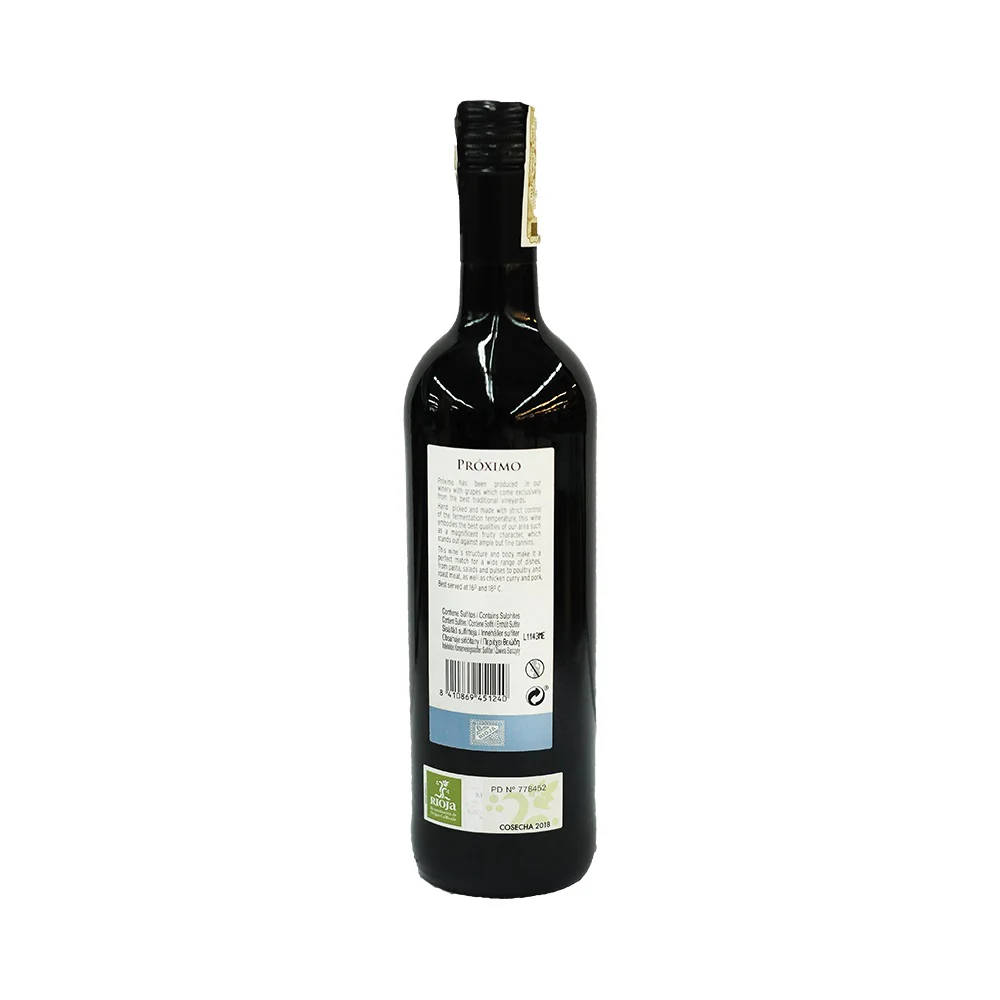 Proximo Rioja 2015 Red Wine 750ml - Image 3