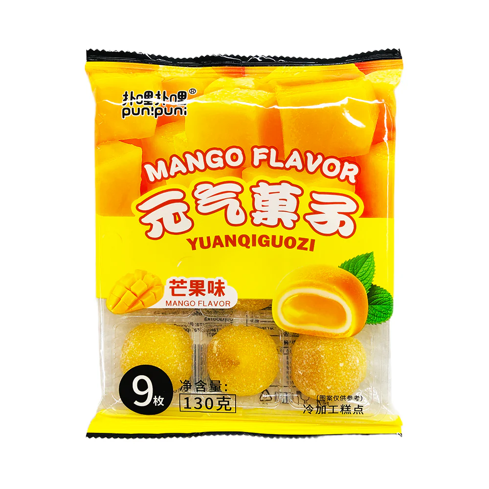 Punpun Yuanqi Guozi Mochi Snack 130g