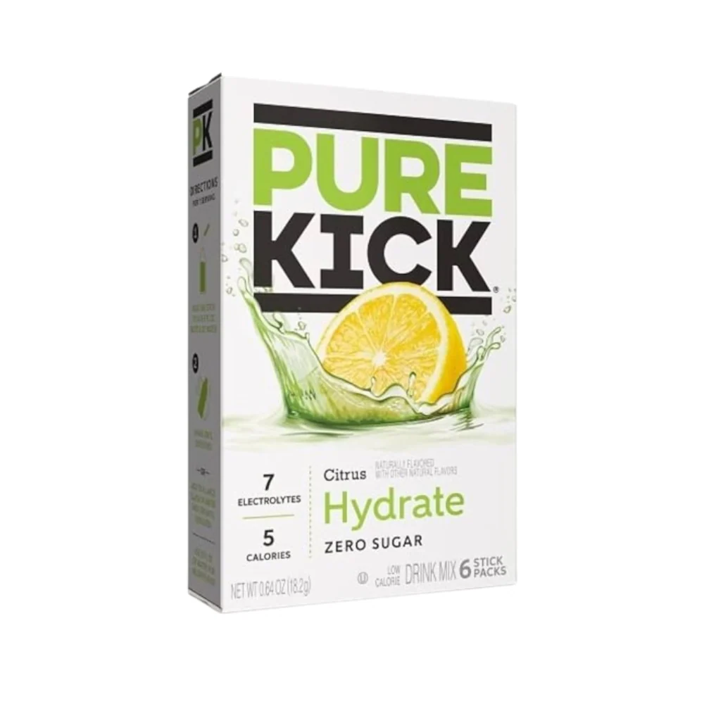 Pure Kick Citrus Hydrate Zero Sugar 18g (0.64oz) - Image 2