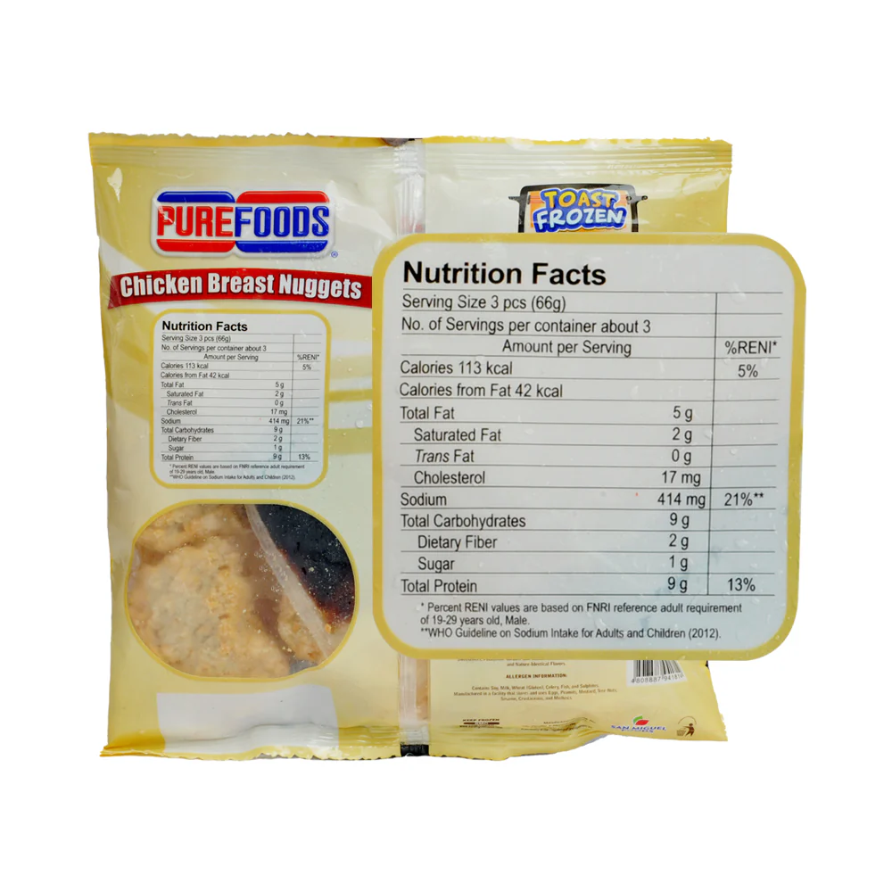 Purefoods Chicken Breast Nuggets 200g - Image 2