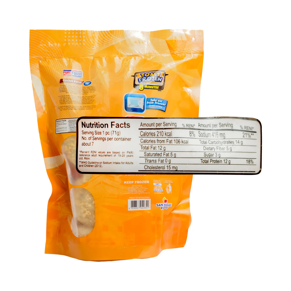 Purefoods Heat And Eat Chicken Katsu 500g - Image 3
