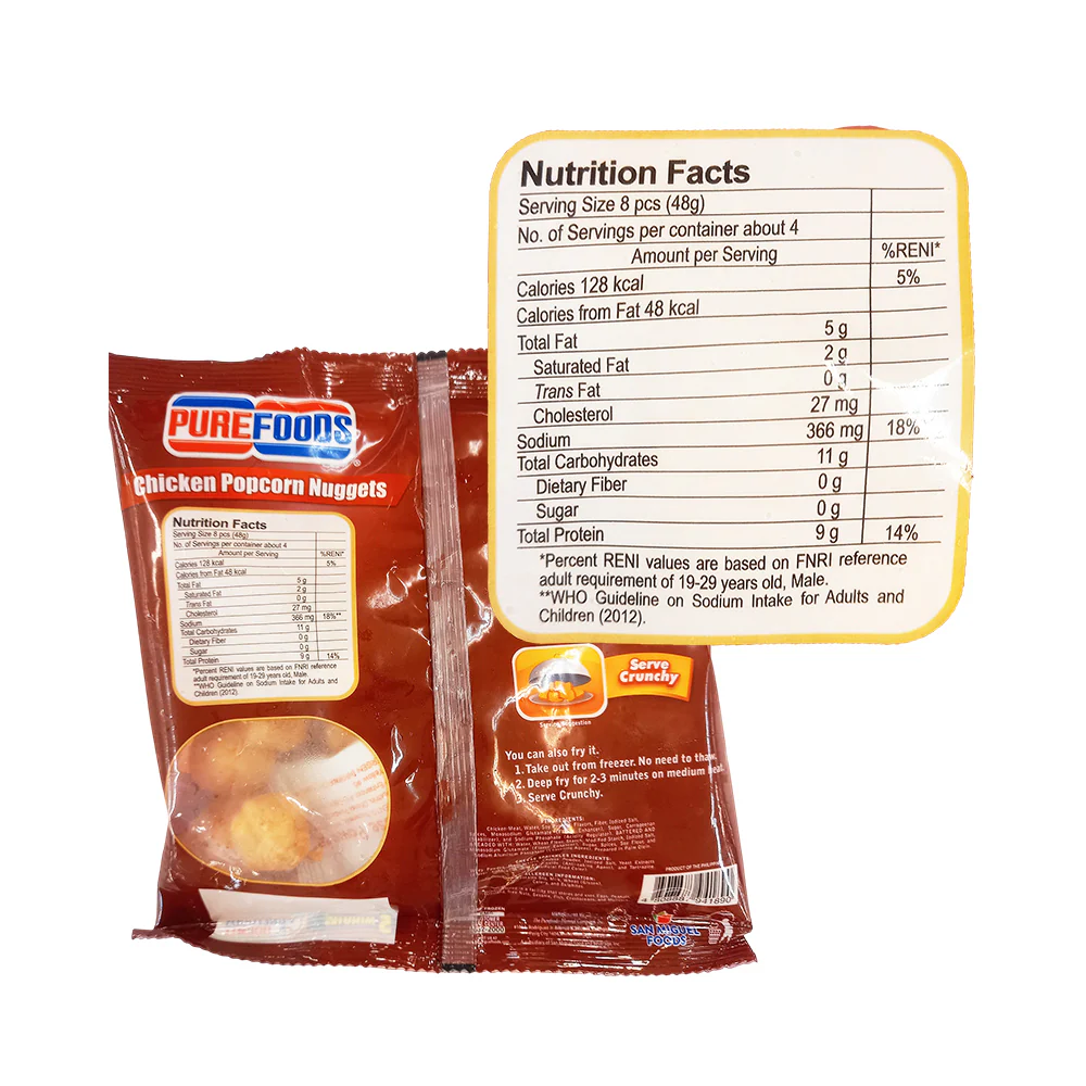 Purefoods Chicken Popcorn Nuggets 200g - Image 2