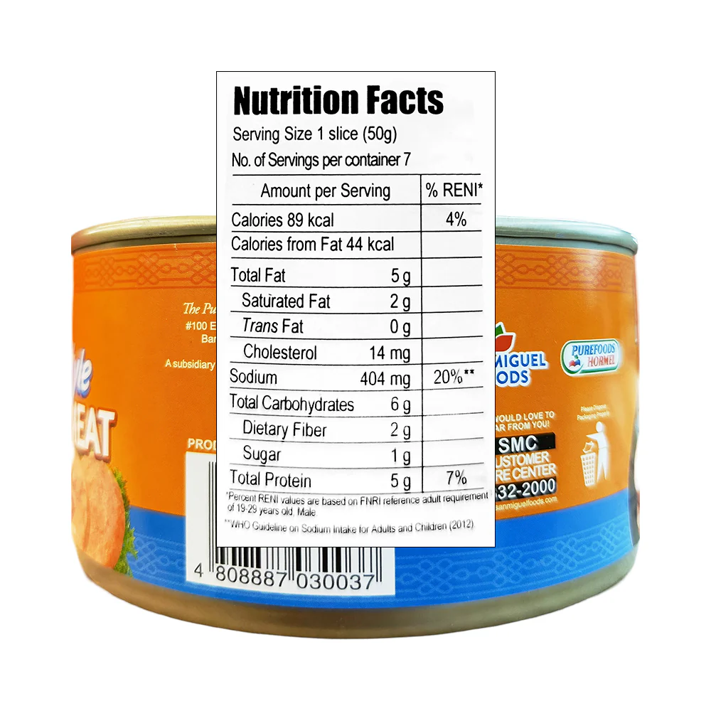 Purefoods Chinese Style Luncheon Meat 350g - Image 2