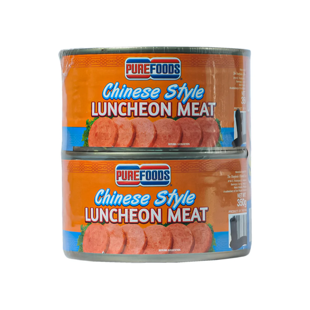 Purefoods Chinese Style Luncheon Meat 350g x 2's - Image 2