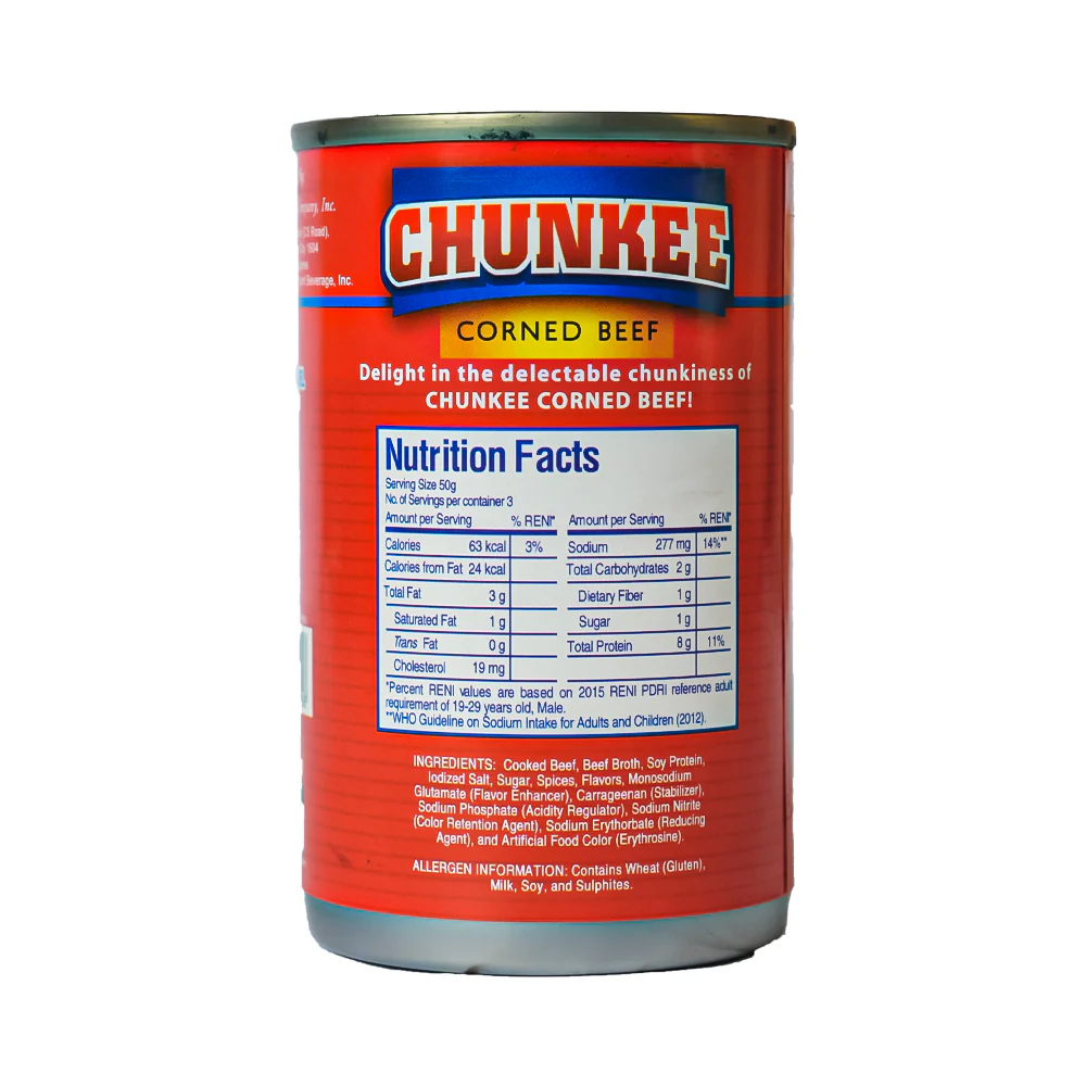 Purefoods Chunkee Corned Beef 150g - Image 2