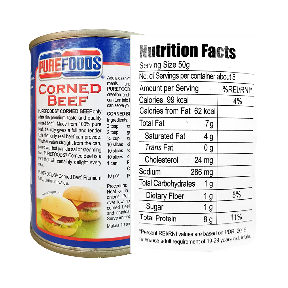 Purefoods Corned Beef 380g - Image 2