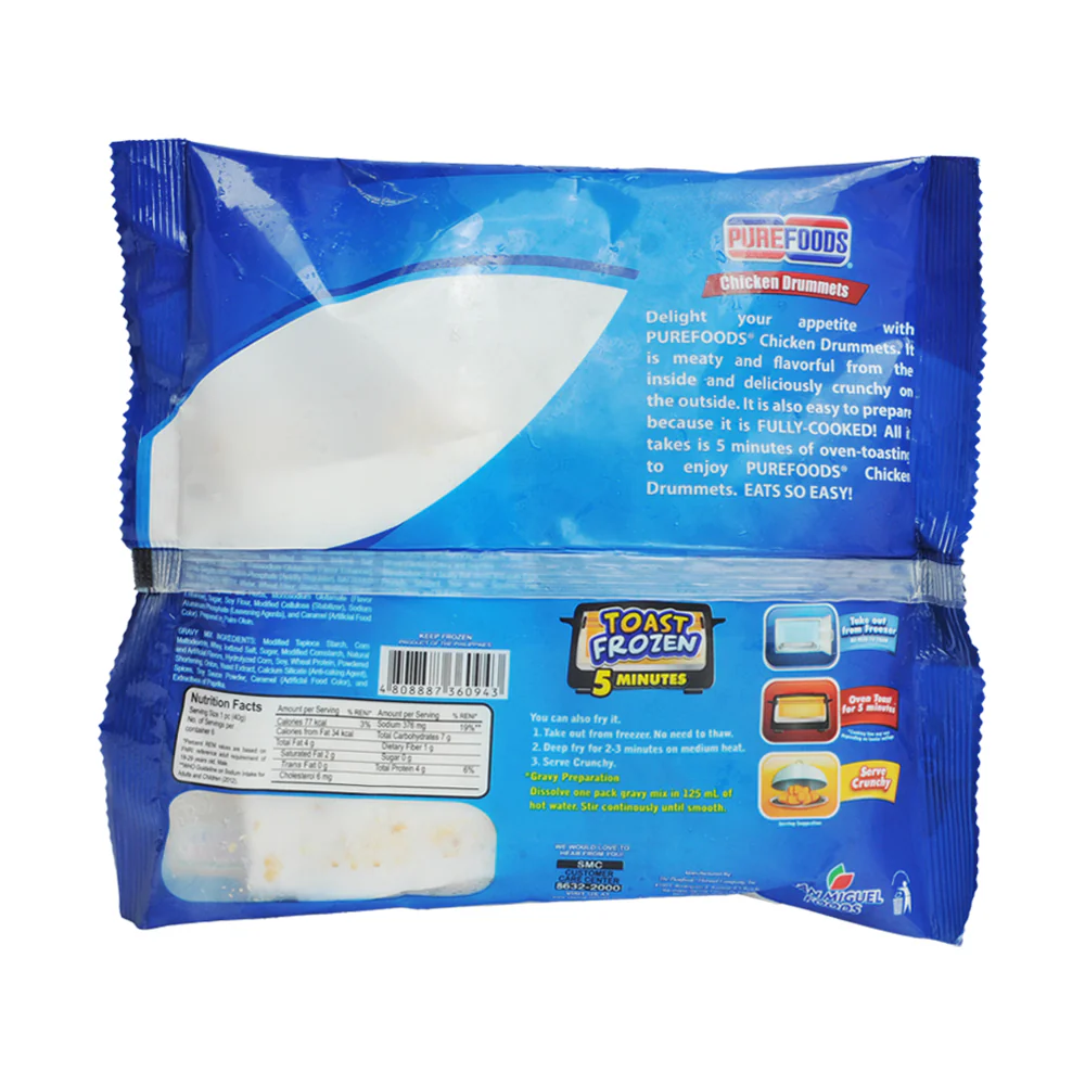 Purefoods Crisp 'n Juicy Chicken Drummets 240g - Image 2