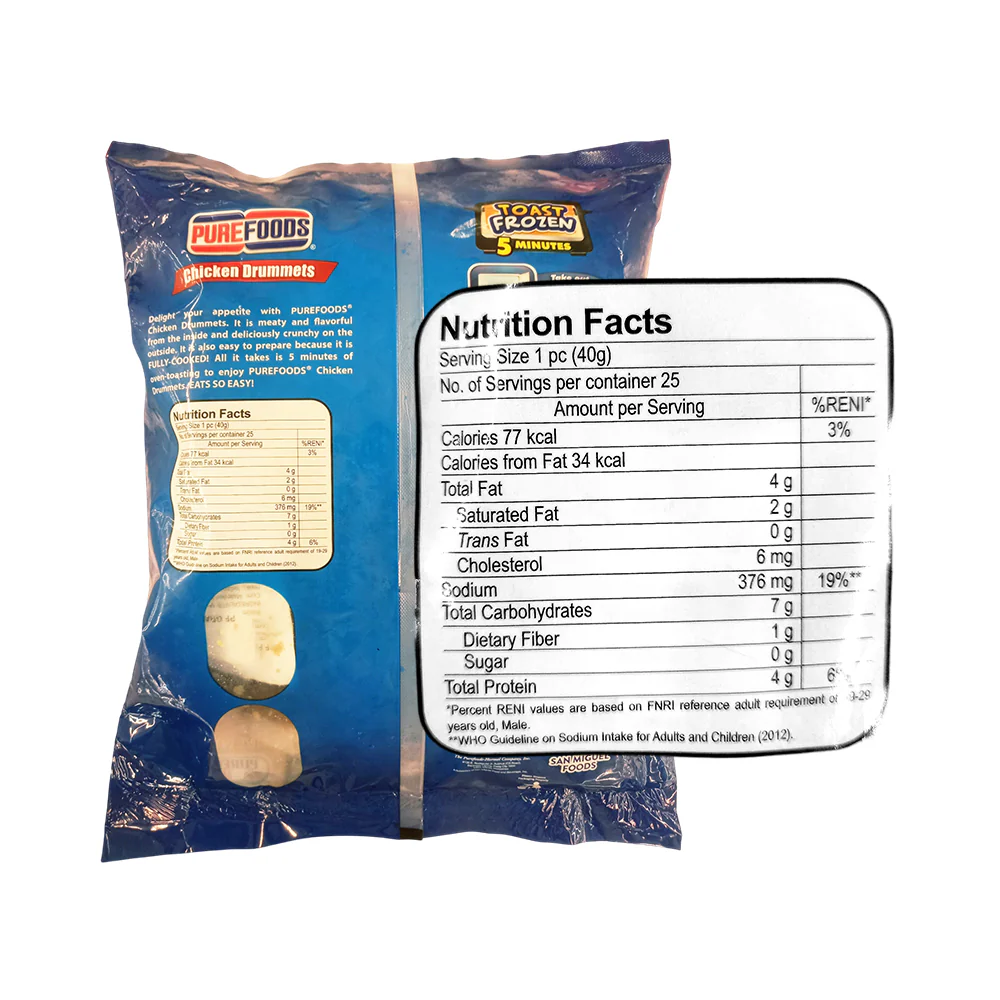 Purefoods Crisp N Juicy Drummets 1kg - Image 2