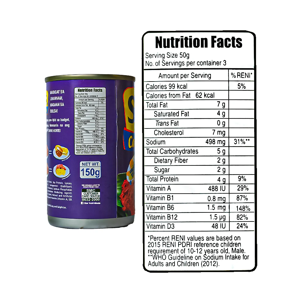 Purefoods Star Carne Norte 150g - Image 3