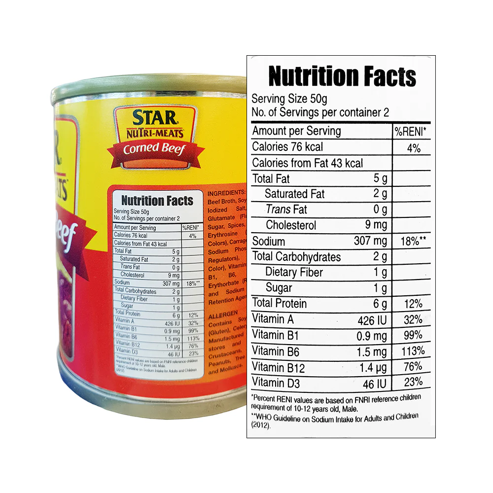 Purefoods Star Corned Beef 100g - Image 2