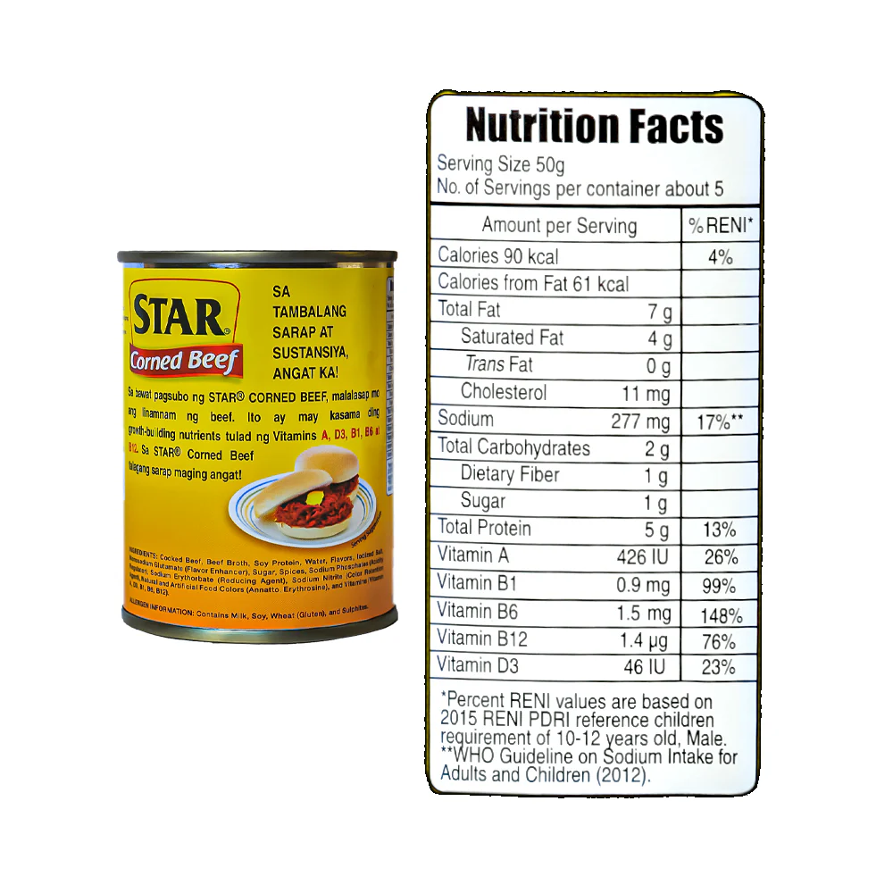 Purefoods Star Corned Beef 260g - Image 3