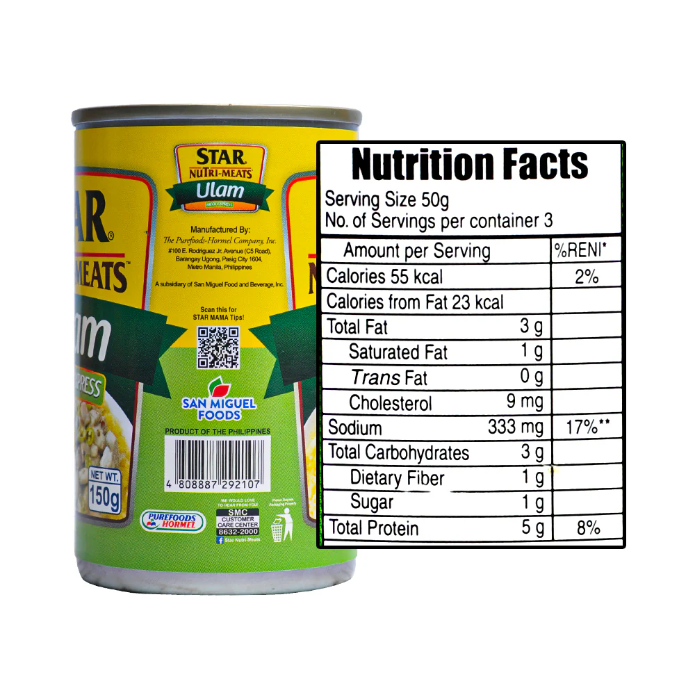 Purefoods Star Nutri-Meats Ulam Bicol Express 150g - Image 2