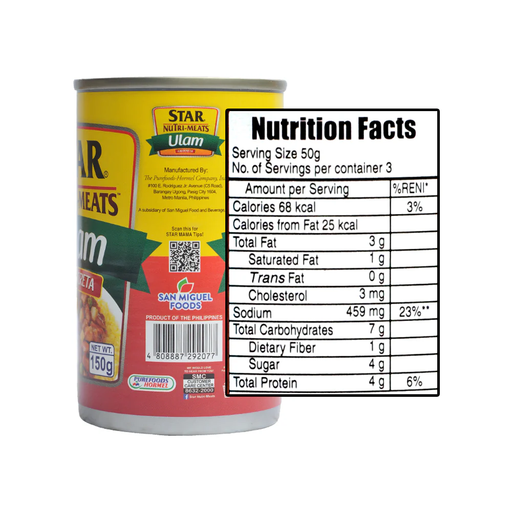 Purefoods Star Nutri-Meats Ulam Caldereta 150g - Image 2