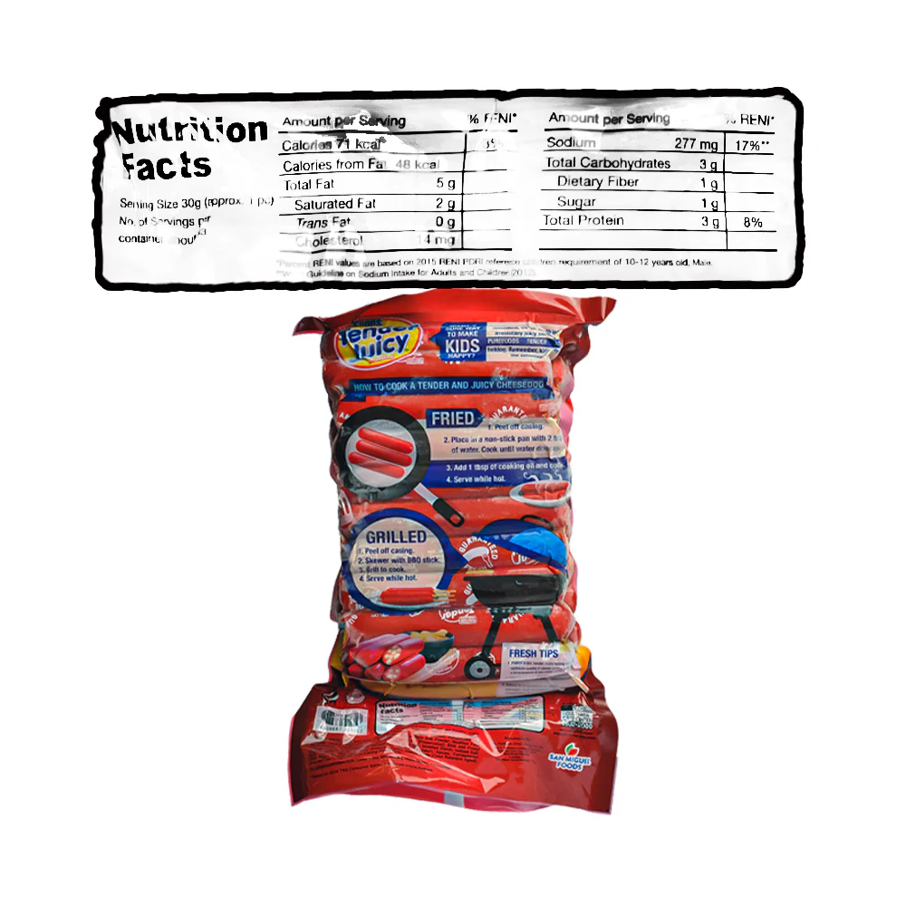 Purefoods Tender Juicy Cheesedog Without Pork - Image 4