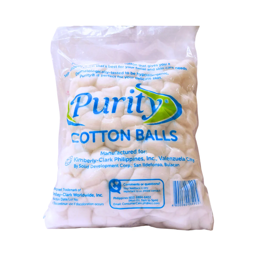 Purity Hypoallergenic Cotton Balls 300's - Image 2