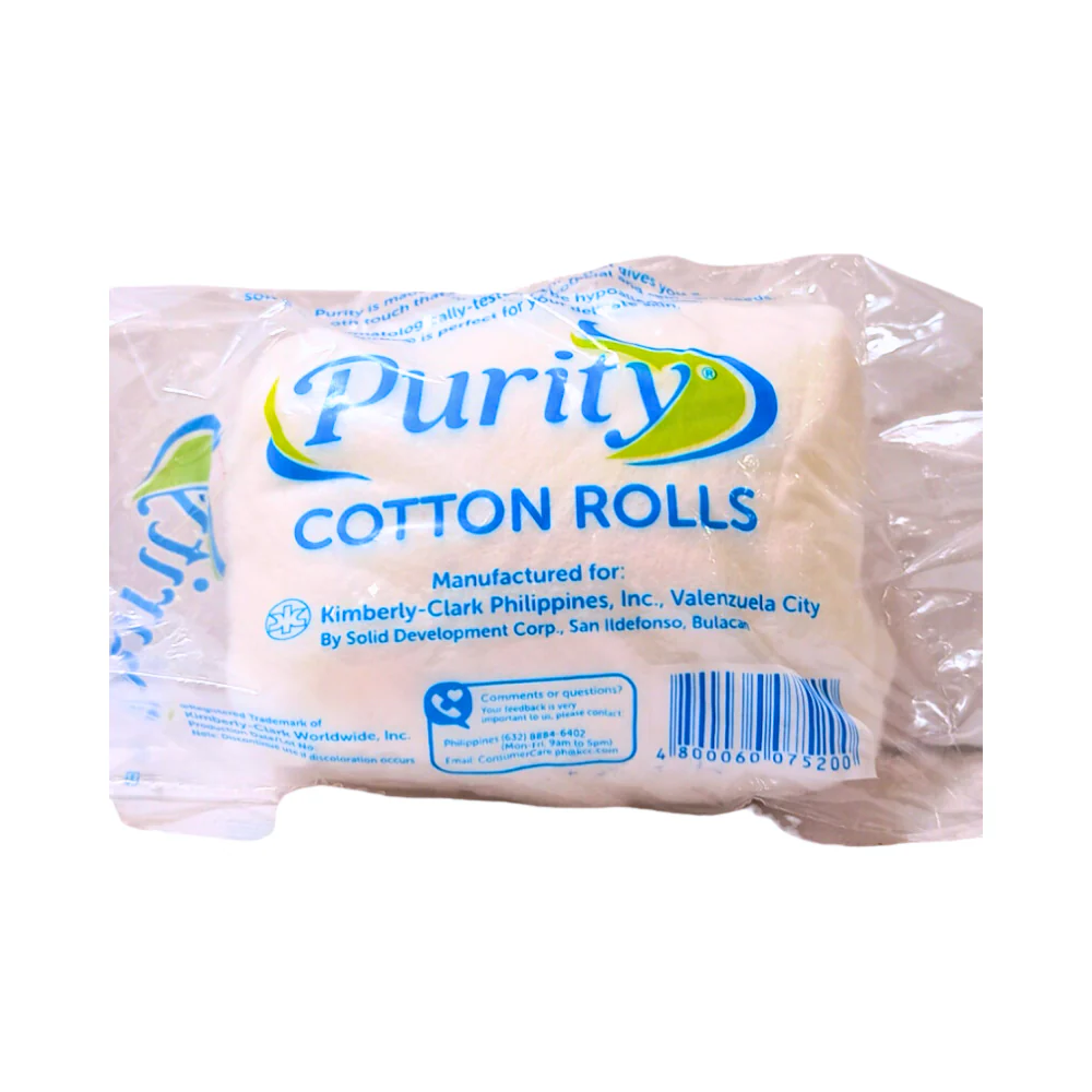Purity Hypoallergenic Cotton Roll 10g - Image 2