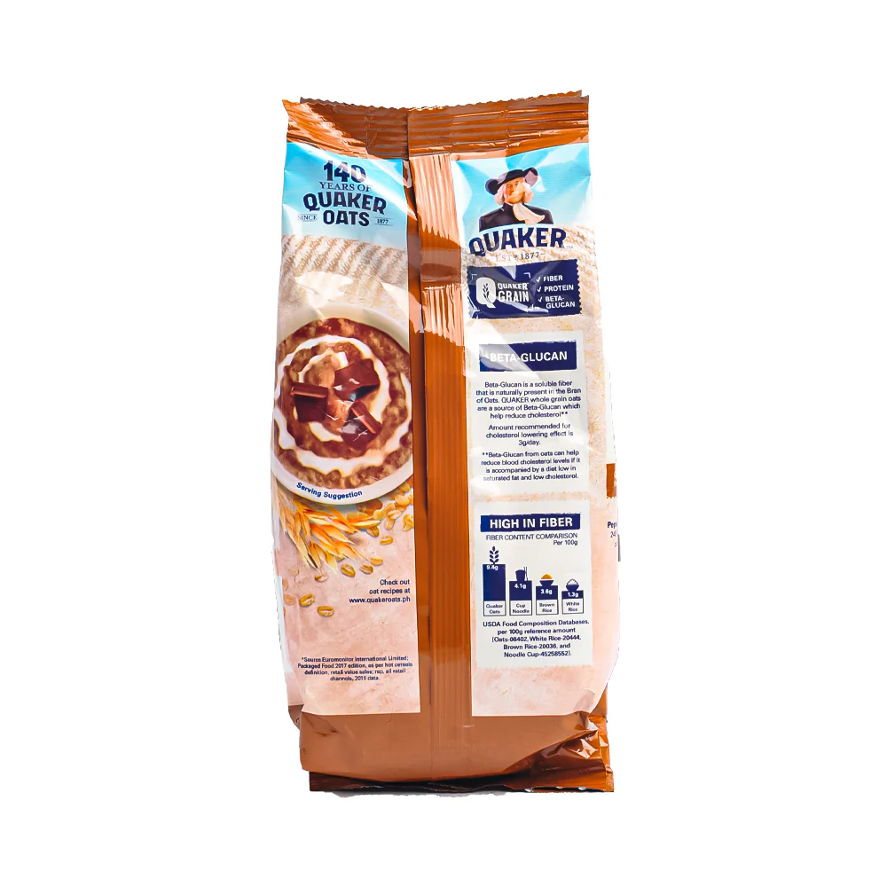 Quaker Chocolate With Milk Instant Oatmeal 200g - Image 2