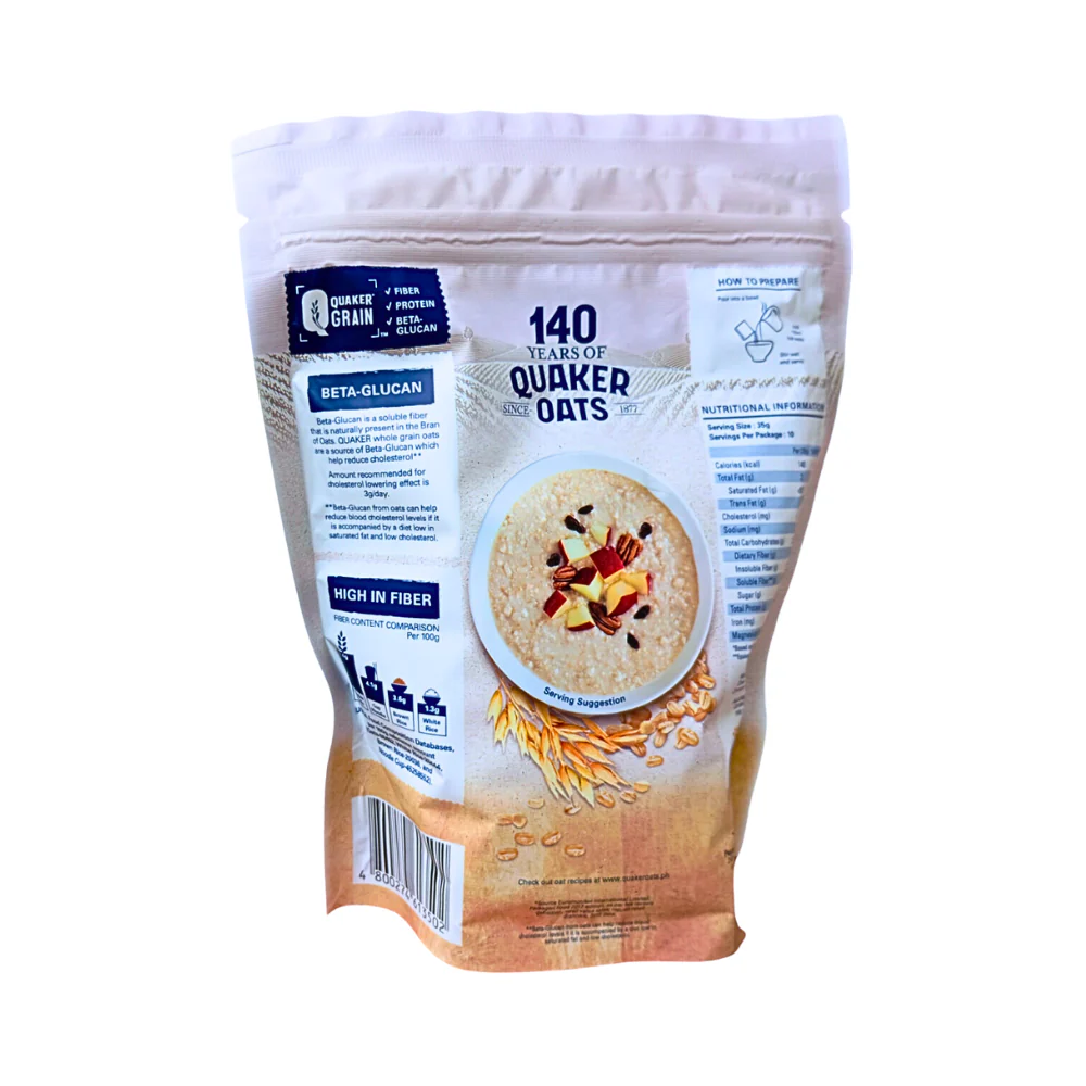 Quaker Instant Oats Fruit And Nuts 350g - Image 2