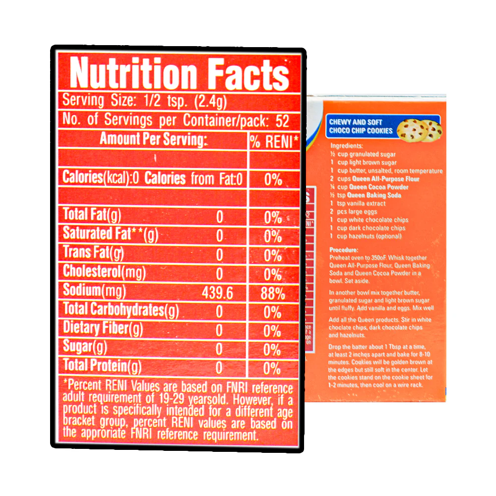 Queen Pure Baking Soda 125g - Image 2