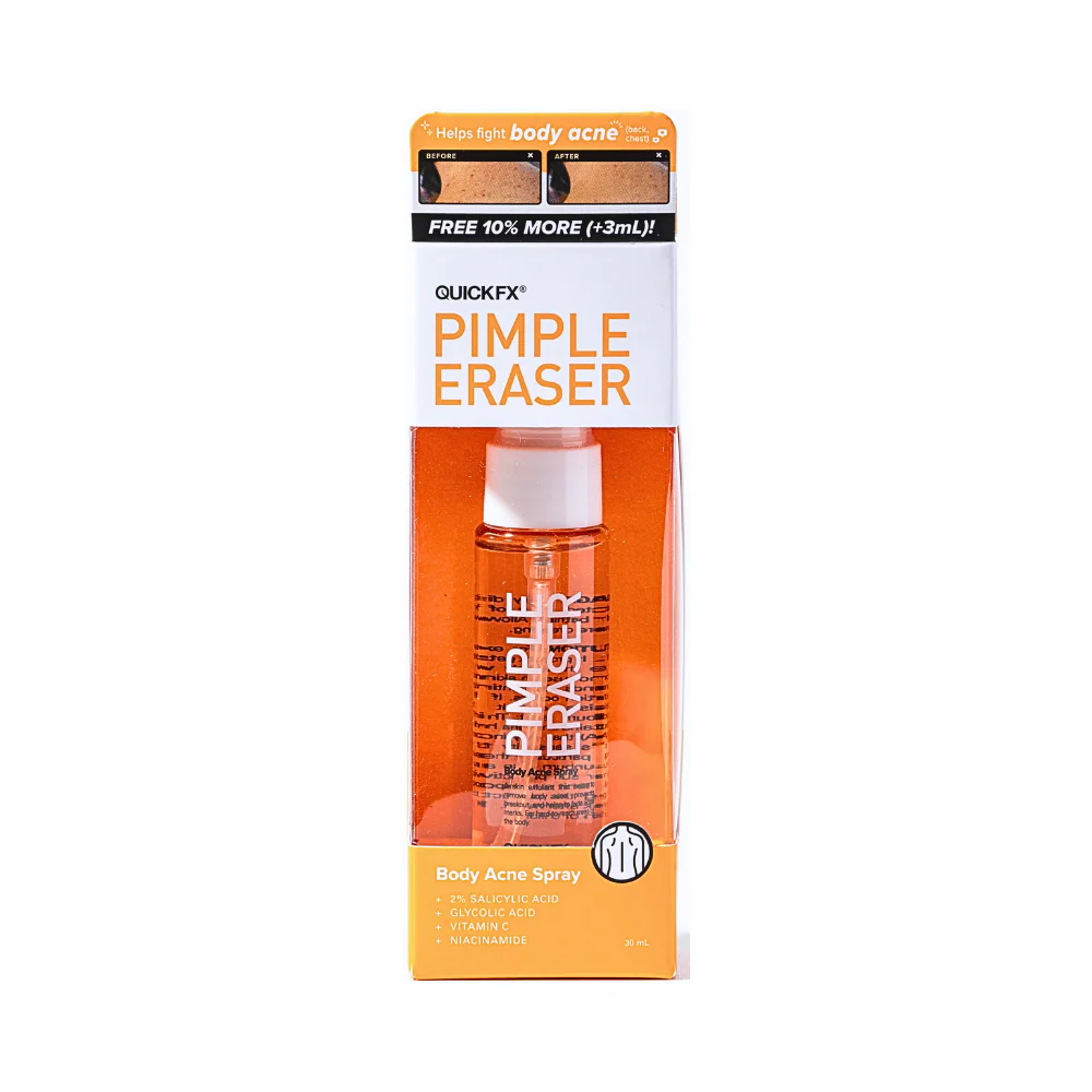 QuickFx Pimple Eraser Body Acne Spray 30ml - Image 2