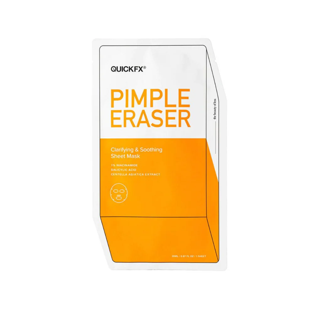 QuickFx Pimple Eraser Clarifying And Soothing Sheet Mask - Image 2