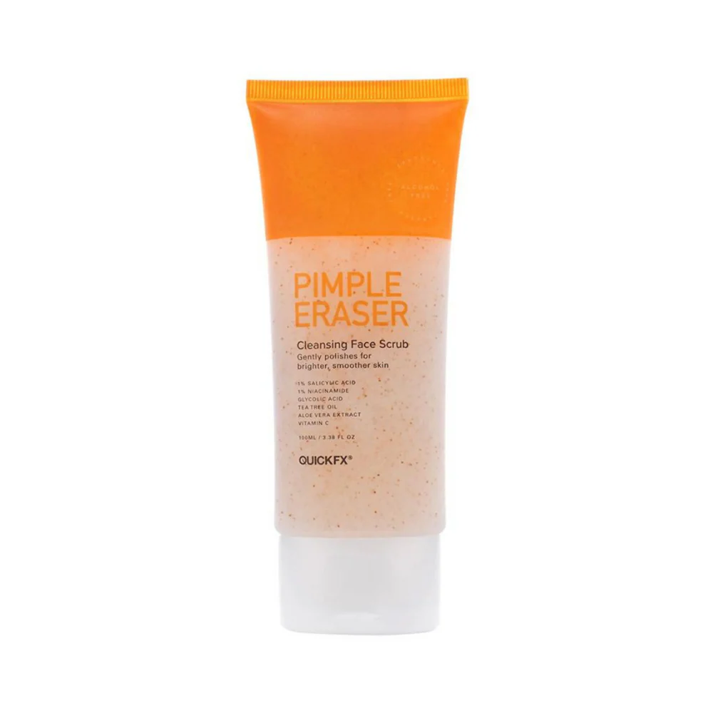 QuickFx Pimple Eraser Cleansing Face Scrub 100ml - Image 2