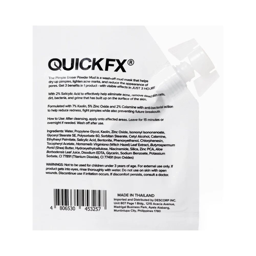 QuickFx Pimple Eraser Powder Mud 10g - Image 3