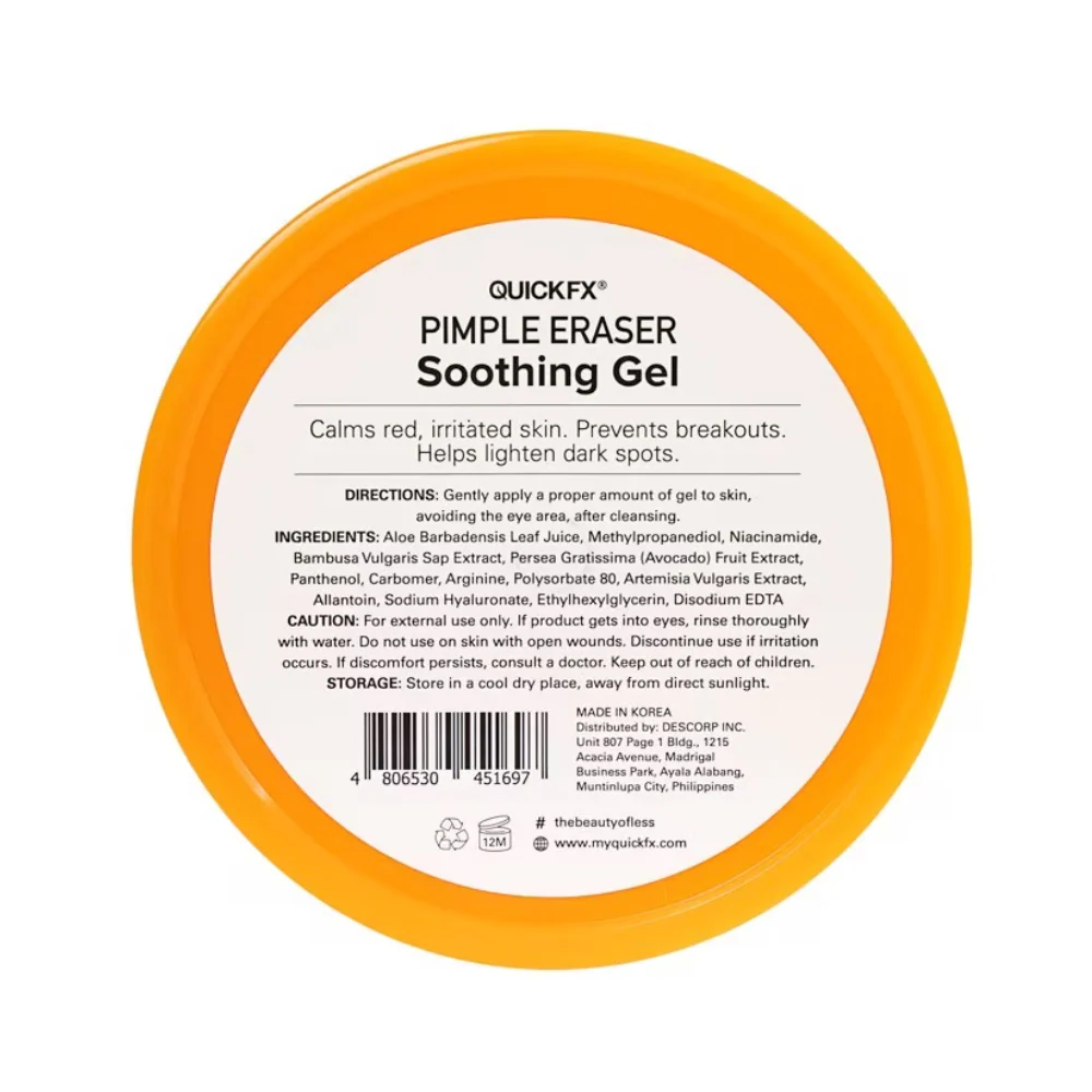 QuickFx Pimple Eraser Soothing Gel 300ml - Image 3