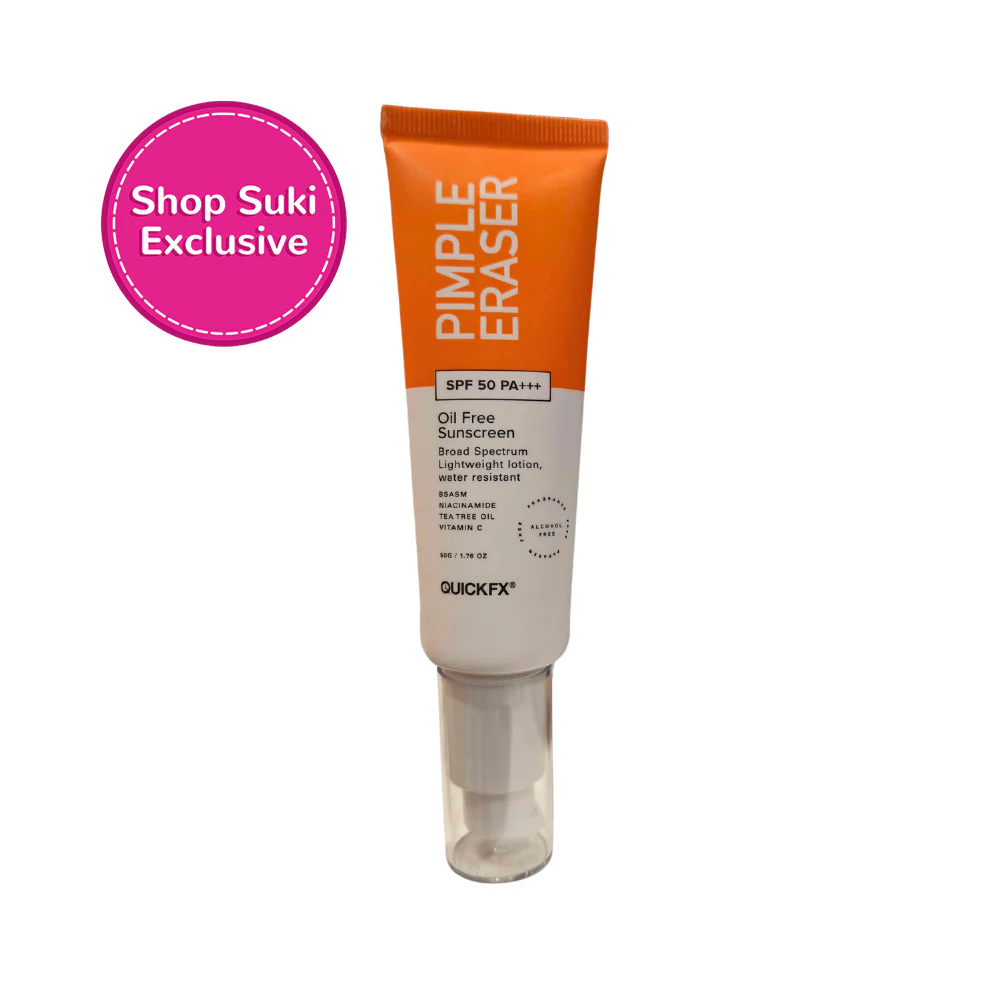 QuickFx Pimple Eraser SPF 50 PA+++ Oil Free Sunscreen 50ml